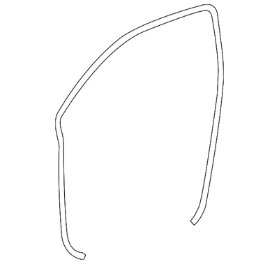 Puerta delantera Weatherstrip R/F Scion XD 2008-2014 pieza genuina OEM/Nueva Foto 1 de 2