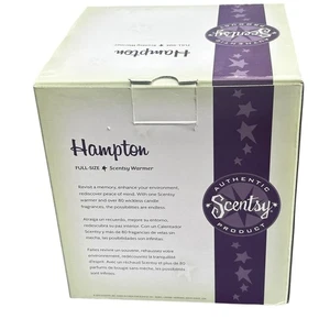 Scentsy Hampton Plug In Wax Melt Warmer Retired New in Box - Picture 1 of 8