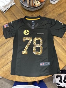 Camiseta deportiva Alejandro Villanueva Steelers Salute To Service Nike On Field adulto mediana - Imagen 1 de 12