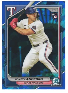 Bowman 2024 cromo zafiro Wyatt Langford - #71 - radiocontrol - Imagen 1 de 2
