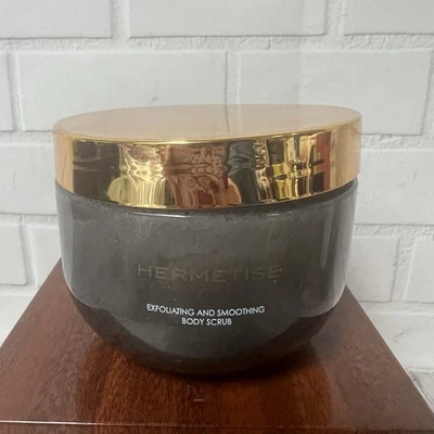 Hermetise Exfoliating Smoothing Body Scrub Jojoba Oil Diamond Powder 14.45oz Big - Image 1 of 4