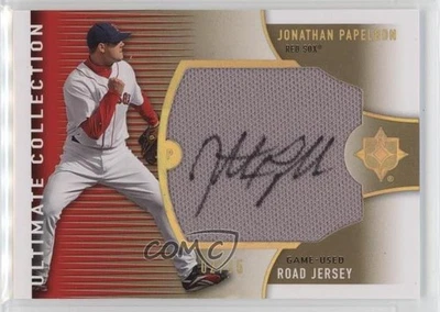 2008 Ultimate Collection Jersey Gold Pants /15 Jonathan Papelbon #UJ-PA Auto - Image 1 of 2