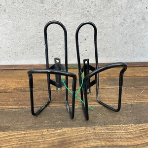 Vintage Blackburn USA Water Bottle Cages Road MTB Bike Black Tour 2 Eroica B1 - Picture 1 of 24