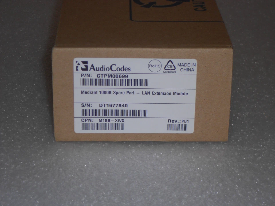AudioCodes M1KB-SWX - Image 1 of 1