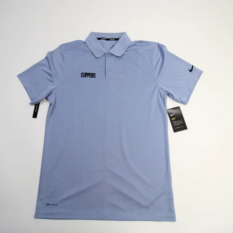 Los Angeles Clippers Nike Golf Dri-Fit Polo Men's Light Blue New Cover