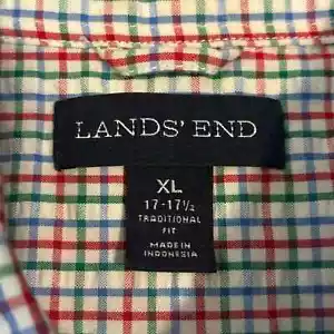 Lands’ End S/S Button Down Shirt - Picture 1 of 4