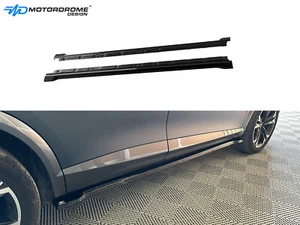 SIDE SKIRTS EXTENSIONS FOR CUPRA FORMENTOR MK1 (2020-2024) ABS GLOSS BLACK - Picture 1 of 6