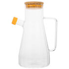  Oil Pitcher for Kitchen Condiments Bottles Glass Oiler Leakproof