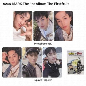 Tarjeta fotográfica oficial MARK NCT The 1st Album The Firstfruit Photobook solapa cuadrada - Imagen 1 de 36