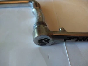 Vintage GT Power Series 180mm Steel One Piece Crank Arm BMX Bike Old Mid School  - Picture 1 of 7