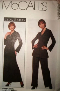 Pantalones túnica de vestir McCall 8557 patrón Lida Baday tallas UC 8-12 / 10-14 / 12-16 - Imagen 1 de 2