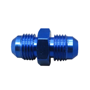 CXRacing -6 AN 6 AN6 Male Flare Union Oil Fuel Straight Adapter Fitting Hose - Foto 1 di 3