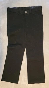Pantalones negros de ropa escolar aprobada para niños Chaps talla 6 reg - Imagen 1 de 5