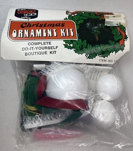 Distasio Christmas Ornament Boutique Ball Kit NOS Vtg Sequin Bead Pin 3 Piece - Picture 1 of 10