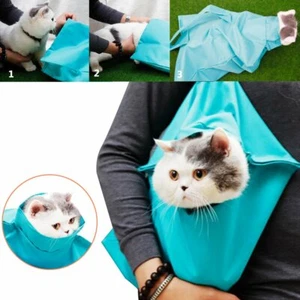 Sling Portable Outdoor Cat Pet Backpack Shoulder Bag Outdoor Stroll Pouch FZ - Picture 1 of 5