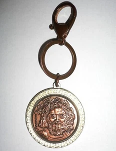 1896 OLYMPIC GAMES ATHENS THE FIRST OLYMPICS WINNER Bronze MEDAL Keychain NICE!! - Picture 1 of 3