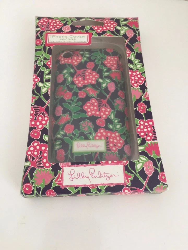 Funda de teléfono Lilly Pulitzer azul marino Bloomer para iPhone 3G/3GS Foto 1 de 1