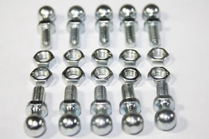 WEBER Carburador 8mm Bola Stud Tuerca Kit 10 Piezas Universal Enlace Gas DCOE IDF - Imagen 1 de 5