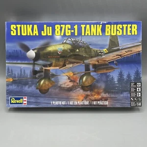 Revell German Stuka Ju 87G-1 Tank Buster Model Airplane 1/48 Scale 85-5270 NIB - Picture 1 of 8