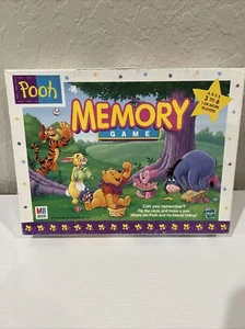 VINTAGE 1999 POOH MEMORY GAME MILTON BRADLEY MISSING 1 CARD FREE SHIP WINNIE THE - Picture 1 of 11