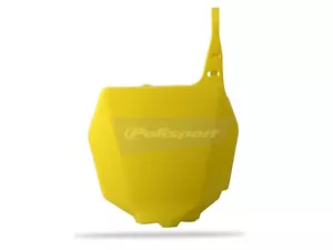 Matrícula delantera Suzuki RM 125/250 2001 - 2008 FABRICANTE DE EQUIPOS ORIGINALES motocross amarillo - Imagen 1 de 1