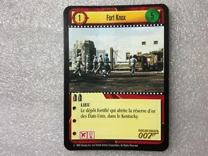 JCC Card JAMES BOND 007 GOLDENEYE Carte FORT KNOX Goldfinger - Picture 1 of 2
