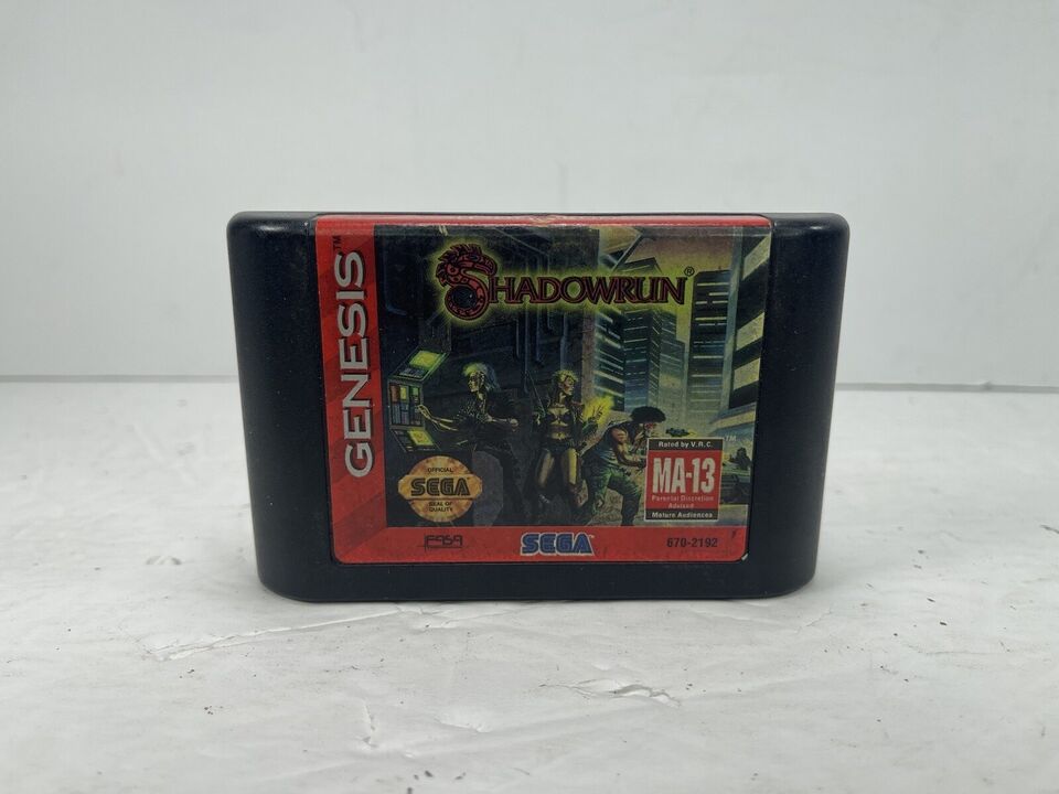 Shadowrun (Sega Genesis, 1994) for sale online