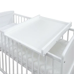 Wickelbrett Wickeltisch Wickelaufsatz weiß für Bett 140x70 und 120x60cm - Bild 1 von 1