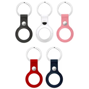 Funda para AirTag cuero símil para llavero maleta mochila equipaje bolso tracker - Imagen 1 de 7