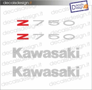 Kit di adesivi per serbatoio e fianchetti Kawasaki Z750 - Kawasaki Z1000 - Foto 1 di 1