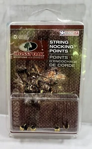 Mossy Oak String Nocking Points Archery Bow Hunting 5 Piece NEW Made in USA - Picture 1 of 2