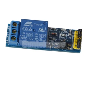 12V 1-Channel Relay Module Opto-isolator High Level Triger with Optocoupler - Picture 1 of 4