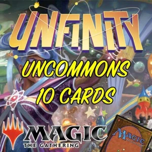 MTG Magic The Gathering Unfinity UNF Job Lot 10 Uncommon Cards NM/M - Foto 1 di 2