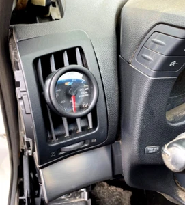 Pod de calibre único 08 13 Infiniti G37 52 mm montaje de ventilación de aire izquierdo - Imagen 1 de 7