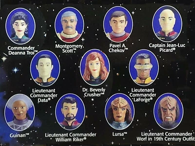 ^ Generaciones ^ Figuras sueltas, bases y accesorios. Star Trek Next Generation y Classic Foto 1 de 4