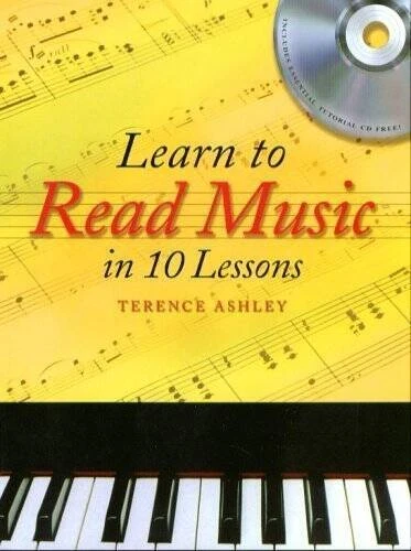 Learn To Read Music in 10 Lessons - Hardcover By Terence Ashley - GOOD Foto 1 de 1