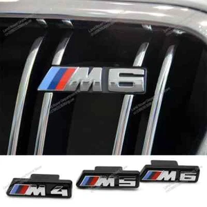 For BMW M Badge M2 M3 M4 M5 M6 F48 G01 E84 E83 3D Car Front Grille Badge Emblem - Photo 1/31