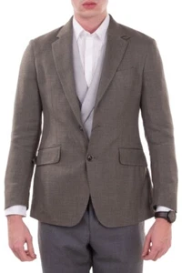 HACKETT Silk Wool & Linen Blazer Jacket 38L 48L S RRP$550 Loro Piana Fabric - Picture 1 of 9