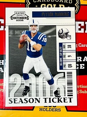 2006 Playoff Contenders - #43 Peyton Manning - Image 1 of 2
