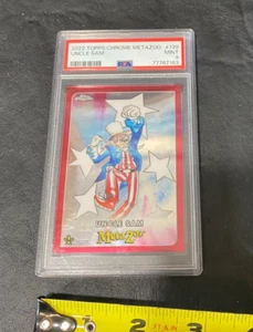 Metazoo Topps Chrome 2022 card #139 Uncle Same PSA Mint 9 - Picture 1 of 9