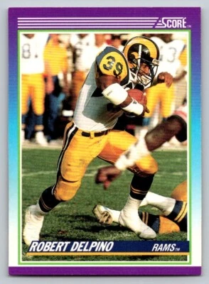 1990 Score - #184 Robert Delpino - Image 1 of 2