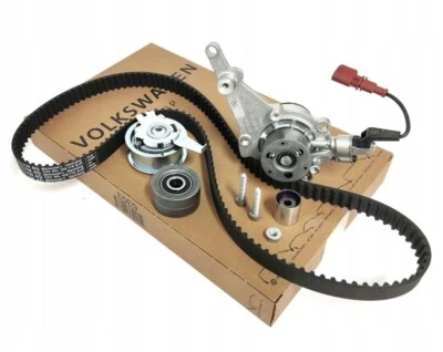 VAG original timing belt kit+water pump, 05L198119A+05L121011E+WHT005322 - Bild 1 von 4