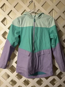 Cat And Jack Lined Windbreaker Girls Large (10-12) - Picture 1 of 4