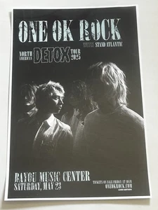 Ein OK Rock North American Detox Tour 11x17 Veranstaltungsort Poster.  5/23/25 - Bild 1 von 7