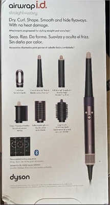Limited Ed. Dyson Air Wrap I D Multi-Styler & Dryer Straight & Wavy, Jasper Plum - Image 1 of 4