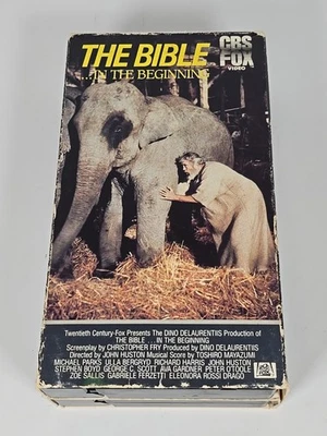 The Bible...In the Beginning (VHS, 1986, 2-Tape Set) - Image 1 of 3