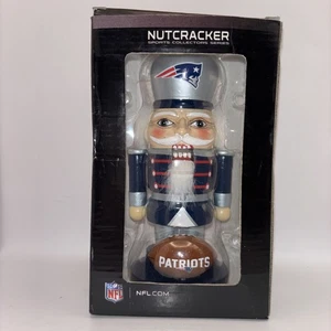 New England Patriots Nutcracker Figure NFL~7 Inch~ Open Box - Picture 1 of 8