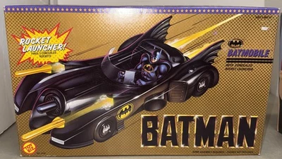 Batman 1989 con lanzacohetes DC Comics - vehículo Batman Toy Biz nuevo en caja Foto 1 de 4