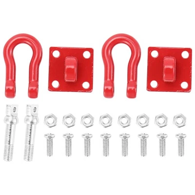 1 Paar Anhaengerhaken 1: 10 Massstab Zubehoer fuer RC Crawler -10 Truck B9W5 - Bild 1 von 4