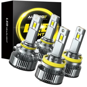 Kit de luces antiniebla LED AUXITO Combo 9005 H11 bombillas de haz alto bajo blanco Y19 - Imagen 1 de 16